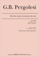Ah Che Sento In Mezzo Al Core Per Basso 