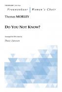 Do You Not Know? 