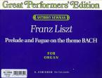 Prelude and Fugue on the Theme Bach (Great Performers Edition) 