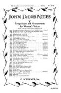 Jesus Jesus Rest Your Head Soprano Solo A Cappella English Version 