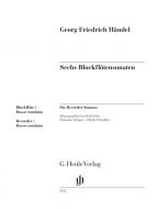 6 sonatas pour flûte à bec 