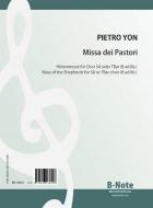 Missa dei Pastori (Messe des bergers) pour choeur SA ou TBar (B ad.lib.) et orgue 