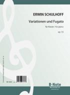Variations et fugato sur un thème propre pour piano op.10 
