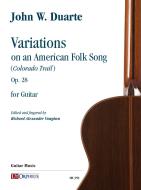 Variations on an American Folk Song op. 28 