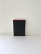 Carnet de notes A6 - Sta Cecilia version noire 