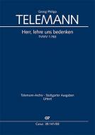 Herr, lehre uns bedenken TVWV 1:763 Standard