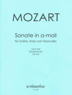 Sonata in a-minor, for Violin, Viola and Violoncello 
