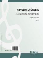 Six pièces brèves pour piano op.19 