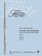 Huit duos d'après des Préludes BWV 854, 856, 858, 859, 860, 862, 864, 865 Standard