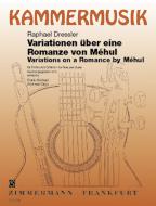 Variations sur une romance de l'opéra Joseph et ses frères de Méhul 