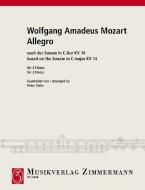 Allegro d'après la Sonate en ut majeur KV 14 Standard