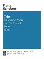 String Trio B Flat Major D 581 