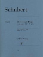 Sonate pour piano en Si majeur op. post. 147 D 575 