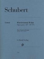 Sonate pour piano en Si majeur op. post. 147 D 575 
