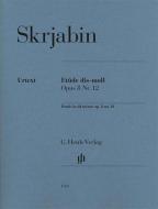 Etude en ré dièse mineur op. 8 no. 12 