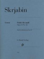 Etude en ré dièse mineur op. 8 no. 12 