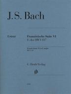 Suite française 6 en Mi majeur BWV 817 