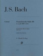 Suite française 3 en si mineur BWV 814 