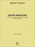 Quatre miniatures 