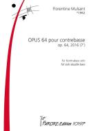 op. 64 pour contrebasse 