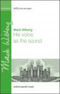 His voice as the sound 