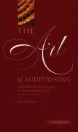 The Art Of Auditioning 