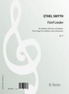 Cinq chansons op.5 