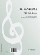 100 chants populaires pour voix (ad.lib.) et piano 
