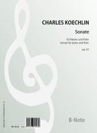 Sonate pour piano et flûte op.52 