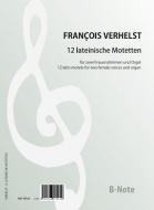 Douze motets latins pour deux voix et orgue 