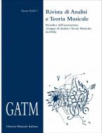 Rivista di Analisi e Teoria Musicale XXVIII 