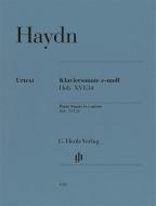 Sonate pour piano en mi mineur Hob. XVI:34 
