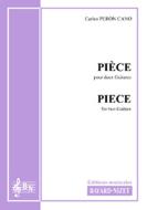 Piece for 2 guitars 