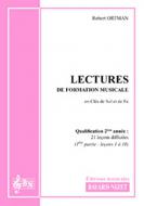 Lectures de formation musicale 6 - Accompagnement 1 