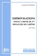 Improvisations pour la messe du 4ème Dimanche de Carême 