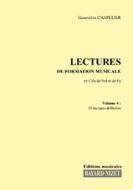 Lectures de formation musicale 4 - Chant 2 clés 