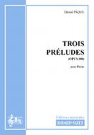 3 préludes op. 100 