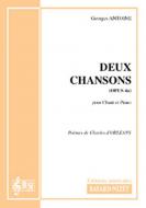 2 chansons dans le style ancien op. 4a 