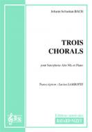 3 chorals 