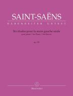 Six études pour la main gauche seule op. 135 R 54 Standard