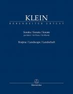 Sonate pour piano / paysage 