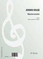 Sonate pour piano en mi majeur 