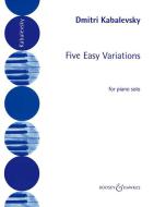5 leichte Variationen op. 51 
