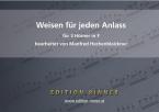Weisen für jeden Anlass 