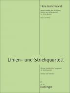 Quatuor de lignes et de traits 