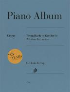 Album Henle De Bach à Gershwin 