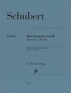 Sonate pour piano en la mineur op. 42 D 845 