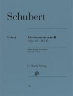 Sonate pour piano en la mineur op. 42 D 845 