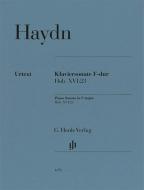 Sonate pour piano en fa majeur Hob. XVI:23 