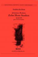 Zehn Horn Studien op. post. (plus zwei Studien) 